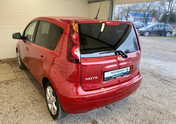 Nissan Note cena 22900 przebieg: 98000, rok produkcji 2010 z Drobin małe 562